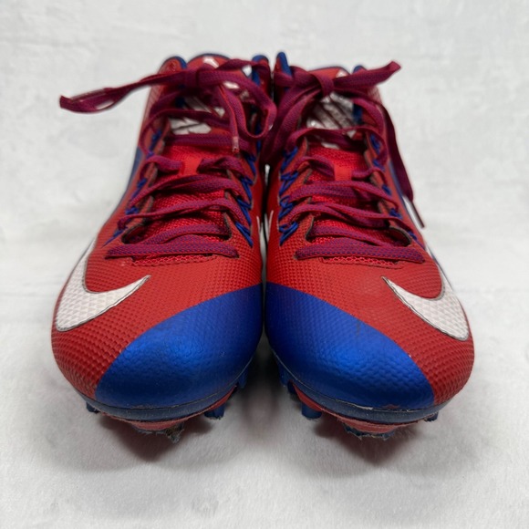 Nike Alpha Men's Football Cleats Red Blue White Size 14 - Picture 5 of 13